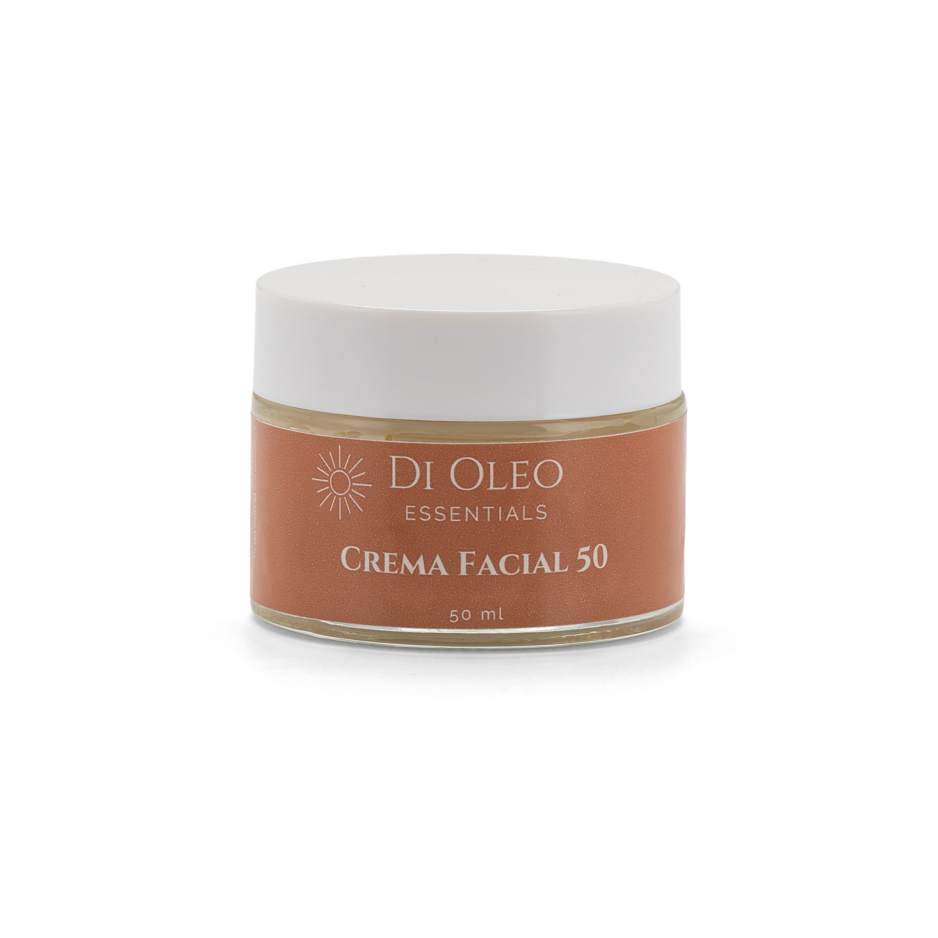 Crema Facial de Día Hidratante con Protección Solar 50 de Di Oleo en Hasteko