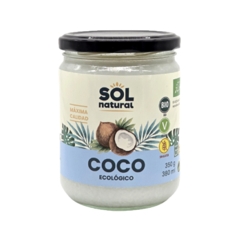 Aceite de coco bio en hasteko